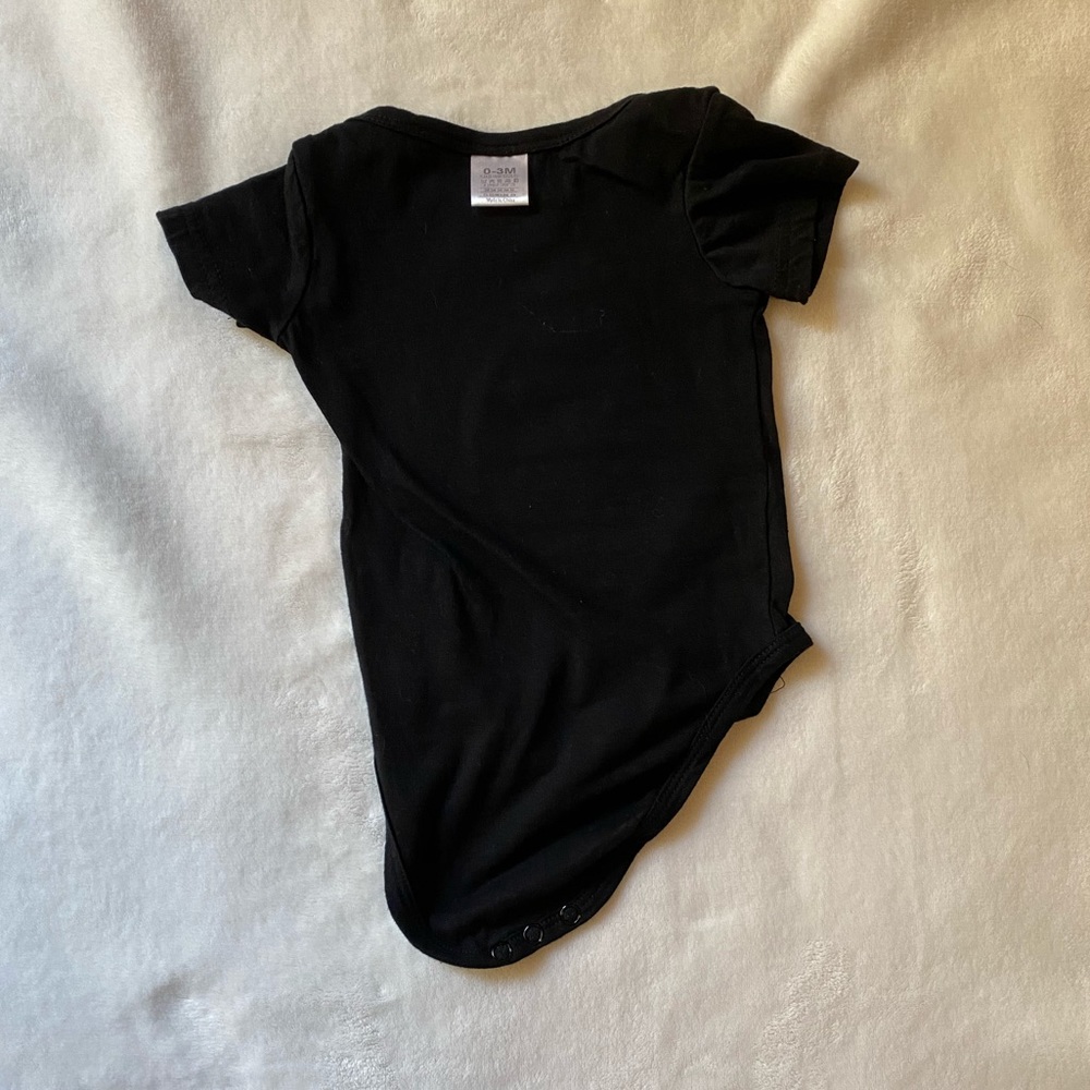 0-3 month Johnny Cash Onesie - Picture 2 of 4